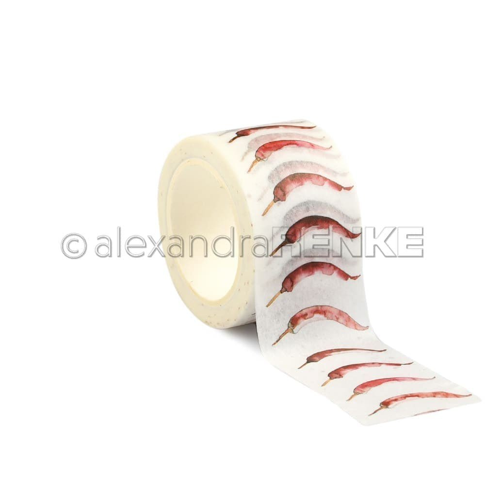 Washi tape Renke - Chili 30 m - 3 - Alexandra Renke - Tidformera