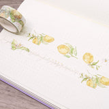 Washi tape Renke Citroner - Zitronen typo 20 mm - Alexandra Renke - Tidformera