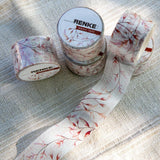 Washi tape Renke Floral red - Alexandra Renke - Tidformera