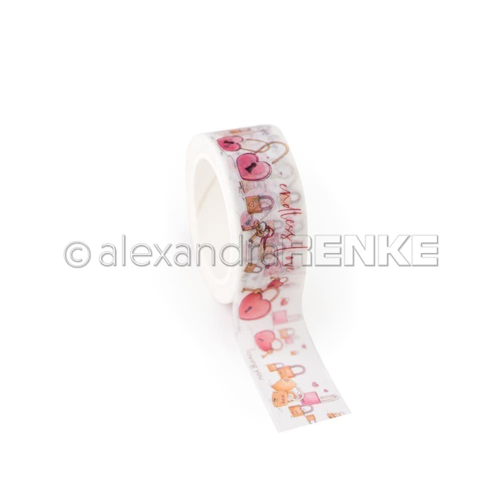 Washi tape Renke Love - Love locks - Alexandra Renke - Tidformera