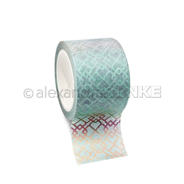 Washi tape Renke Ornamental Turquoise 30 mm - Alexandra Renke - Tidformera