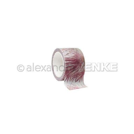 Washi tape Renke Palm leafs - Red - Alexandra Renke - Tidformera