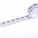 Washi tape Renke Sommar blå - Flip - flops 20 mm - 2 - Alexandra Renke - Tidformera