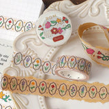 Washi Tape Retro - Light - BGM - Tidformera