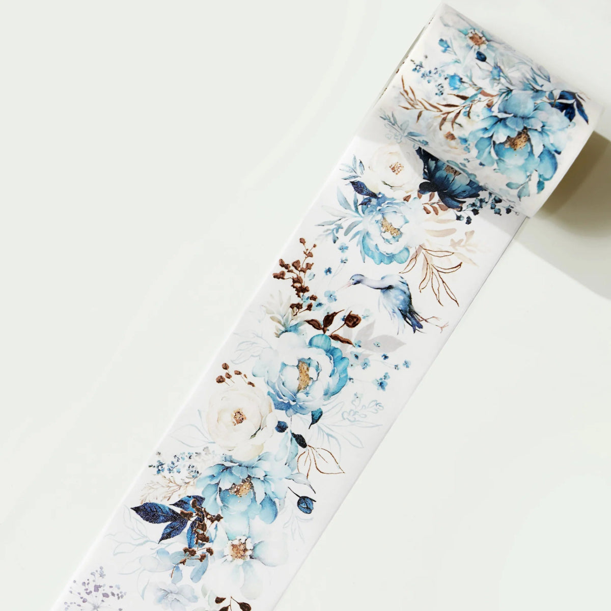 Washi tape Rose Nocturne Wide (Gilded) - 60 mm - 4 - Washi Tape Shop - Tidformera