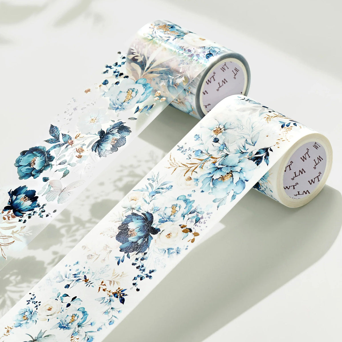 Washi tape Rose Nocturne Wide (Gilded) - 60 mm - Washi Tape Shop - Tidformera