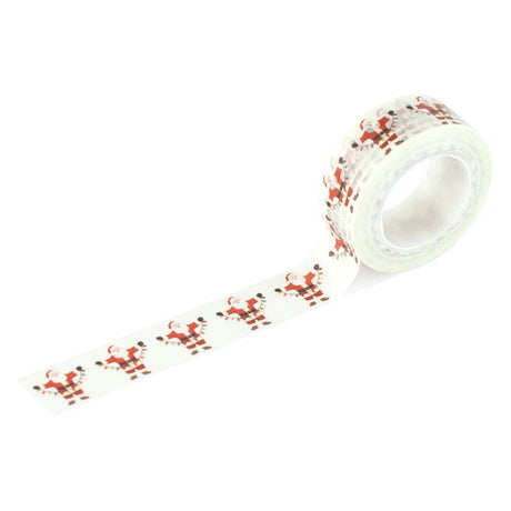 Washi tape Santa Hanging Lights 15 mm - 1 - Carta Bella - Tidformera