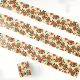 Washi Tape Set - Rustic Camellia - 3 - pack - 5 - Washi Tape Shop - Tidformera