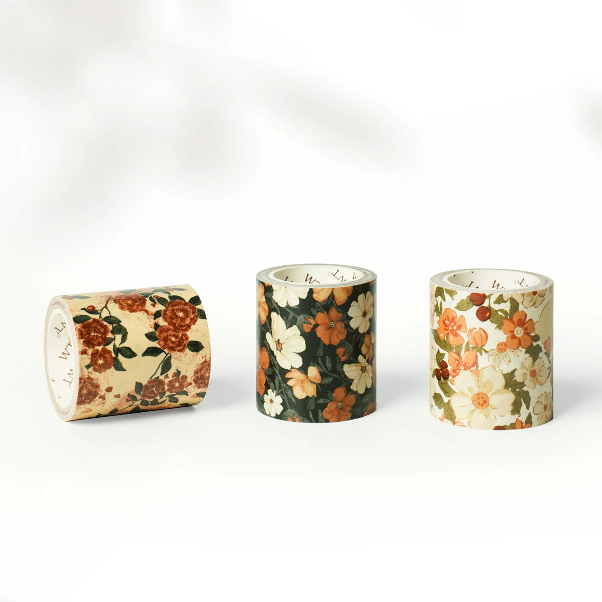 Washi Tape Set - Rustic Camellia - 3 - pack - 2 - Washi Tape Shop - Tidformera