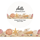 Washi tape - Shaped 20 mm - Shells - 1 - Penpaling Paula - Tidformera
