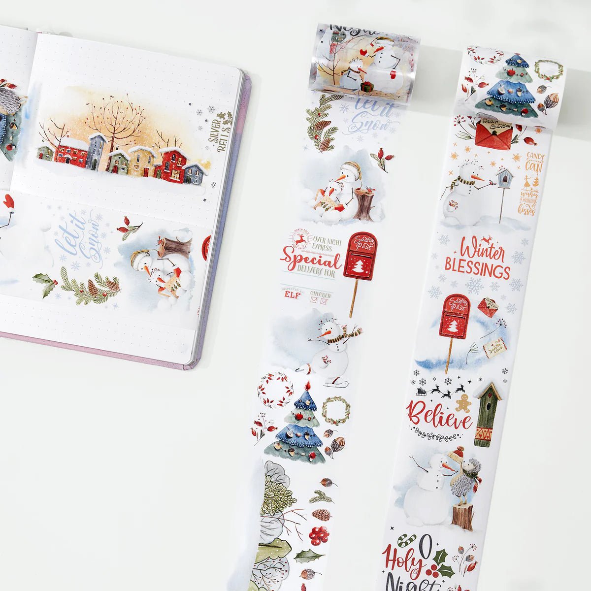 Washi tape Silent Night Wide - 60 mm - Washi Tape Shop - Tidformera