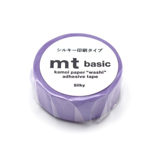 Washi Tape Silky - Purple - 2 - MT masking tape - Tidformera