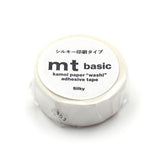 Washi Tape Silky - White - 2 - MT masking tape - Tidformera