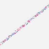 Washi Tape Silver Flower Branches - 5 mm - BGM - Tidformera