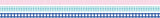 Washi Tape Slim 6 mm 3 - pack - Deco grid - MT masking tape - Tidformera