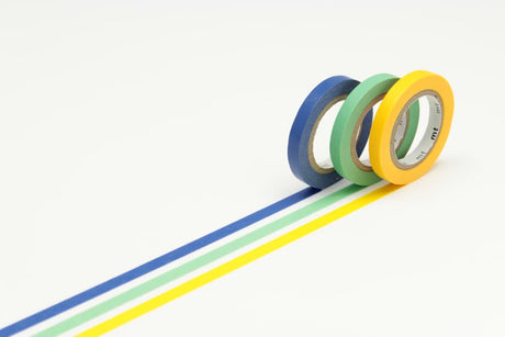 Washi Tape Slim 6 mm 3 - pack - Set G - 1 - MT masking tape - Tidformera