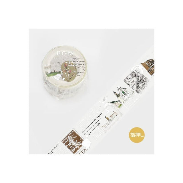 Washi Tape Special poem - Letter - BGM - Tidformera