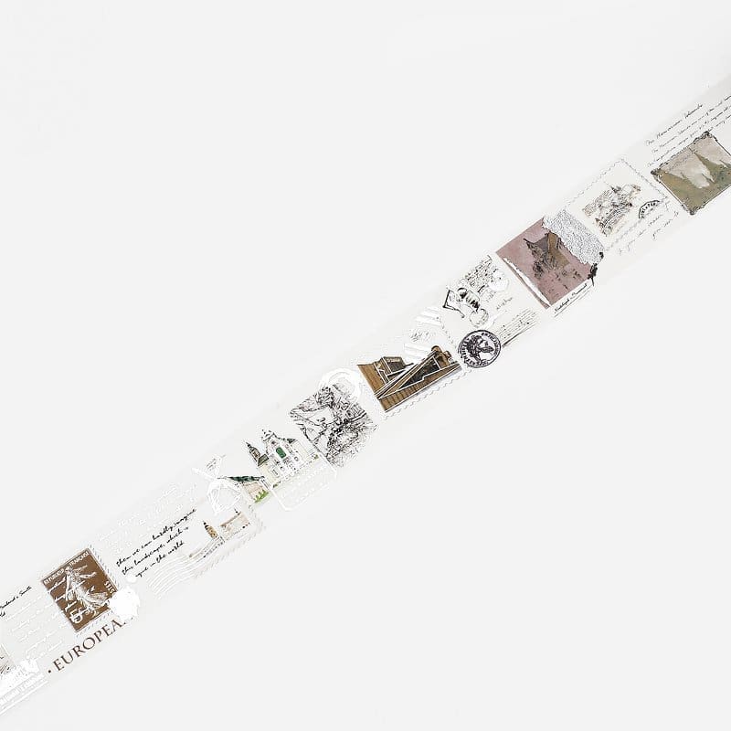 Washi Tape Special poem - Letter - 3 - BGM - Tidformera