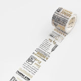 Washi Tape Special poem - Typewriter - BGM - Tidformera