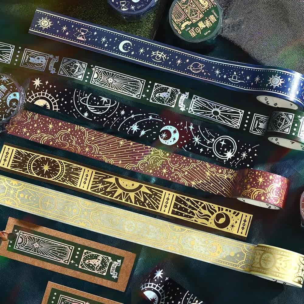 Washi Tape Star magic book - Sacred - 3 - BGM - Tidformera