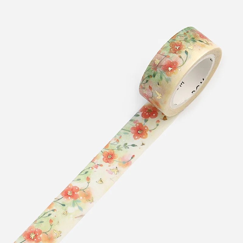 Washi Tape Summer Only Nozenkazura - BGM - Tidformera