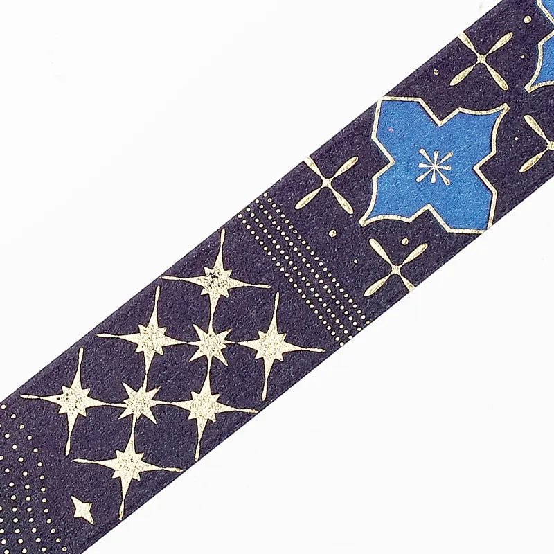 Washi Tape Tile Art - Night Sky - BGM - Tidformera