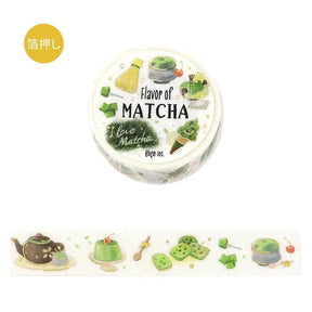 Washi Tape Tokimeki Flavor - Matcha - 1 - BGM - Tidformera