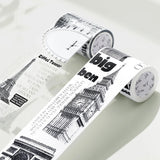 Washi tape Urban Trek Wide - 70 mm - Washi Tape Shop - Tidformera