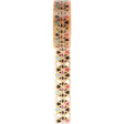 Washi tape Utskuren spets - Orange - Creotime - Tidformera