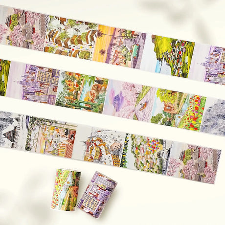 Washi Tape Wanderlust - 70 mm - 3 - Washi Tape Shop - Tidformera