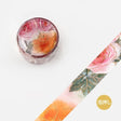 Washi Tape Watercolor Flower - Rose - BGM - Tidformera