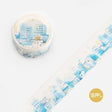 Washi Tape Watercolor Town - Metropolitan - BGM - Tidformera