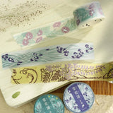 Washi Tape Wisteria flower - 3 - BGM - Tidformera