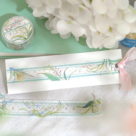 Washi Tape - Wonderful Journey - The Language of Flowers - BGM - Tidformera