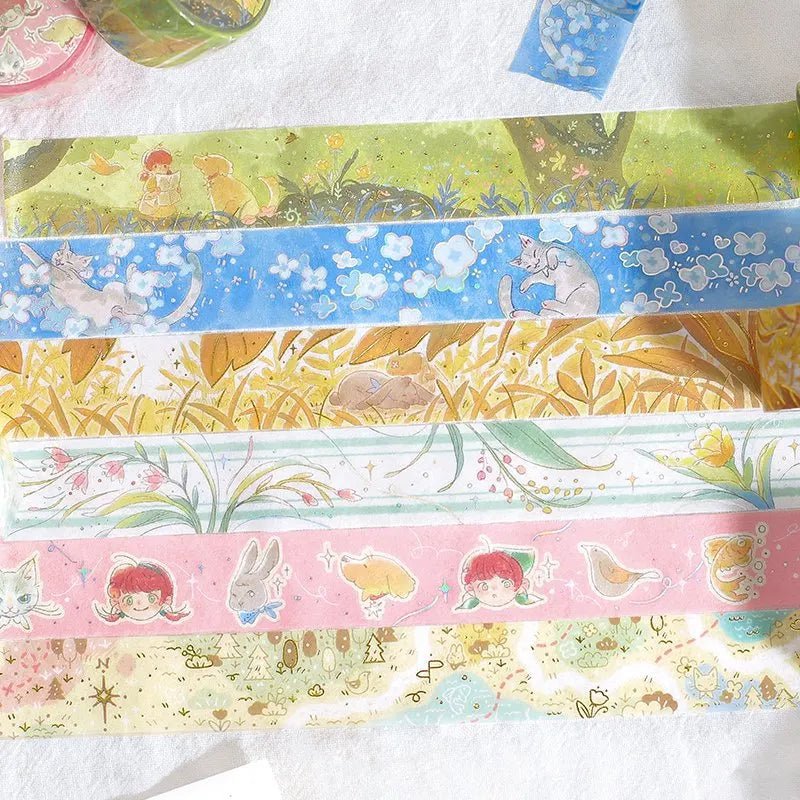 Washi Tape - Wonderful Journey - To the Forest - 4 - BGM - Tidformera