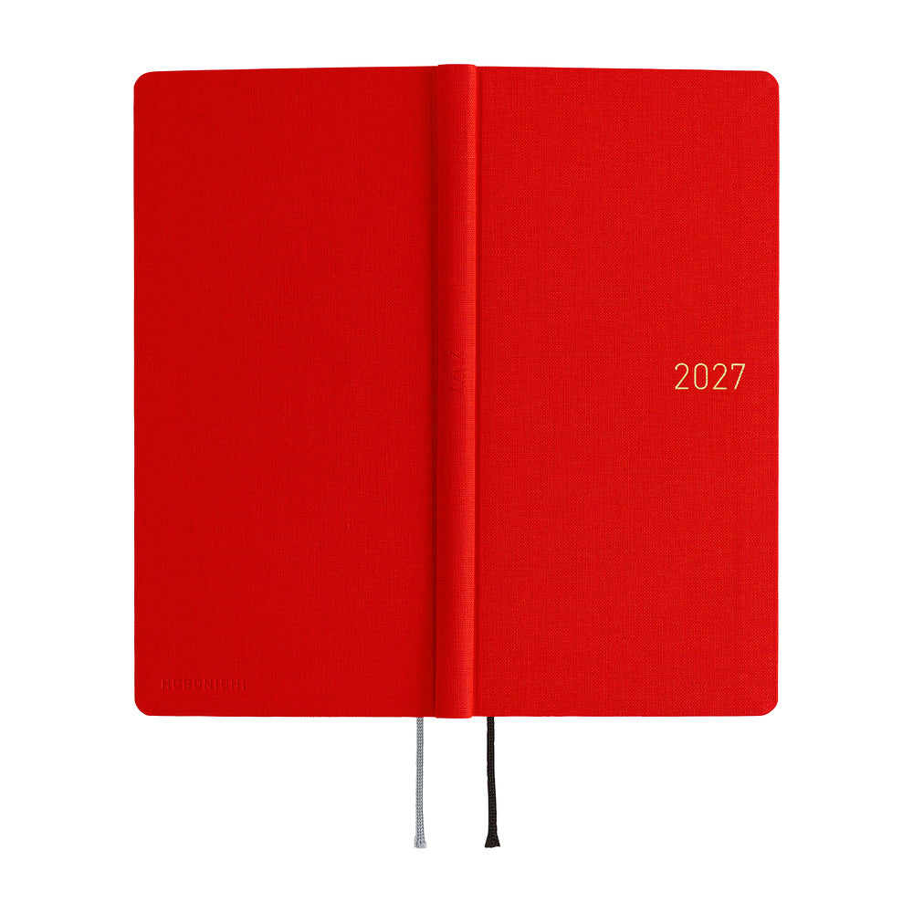 Hobonichi - Weeks Colors: Poppy Red - 2027