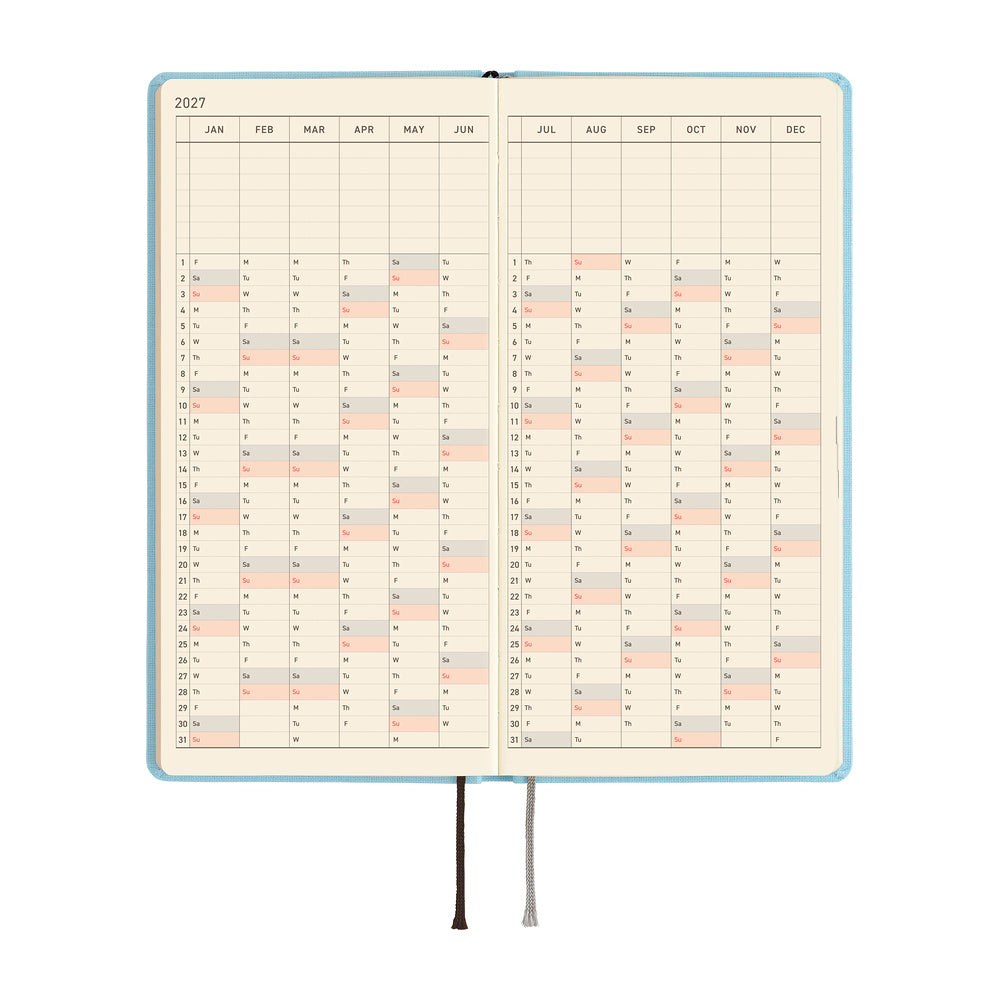 Hobonichi - Weeks Colors: Sea Glass - 2027