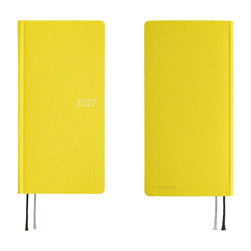 Hobonichi - Weeks MEGA Colors: Canaria Yellow - 2027