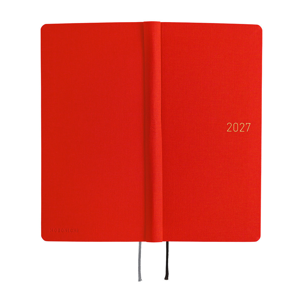 Hobonichi - Weeks MEGA Colors: Poppy Red - 2027