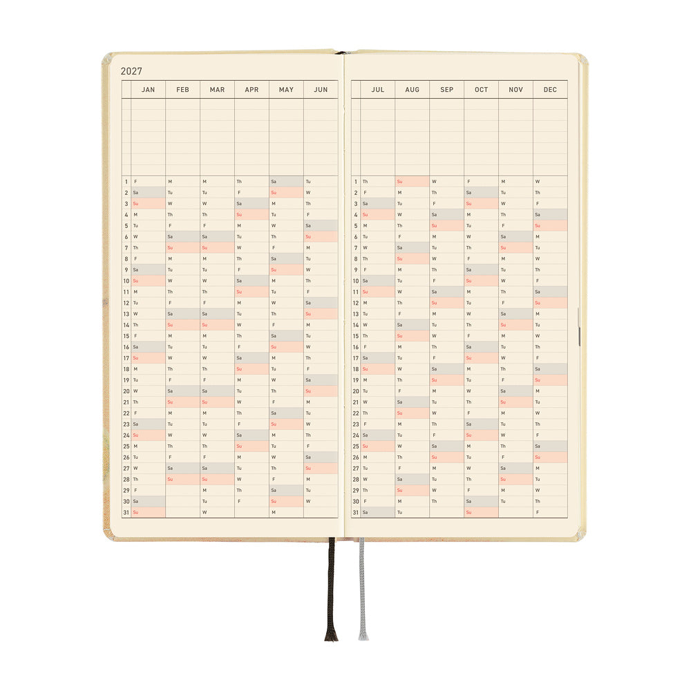 Hobonichi - Weeks Akiko Miyakoshi: Once, in Spring - 2027
