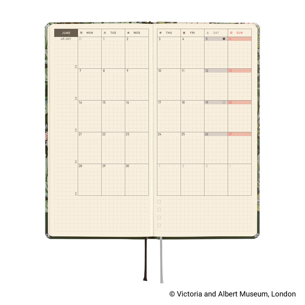Hobonichi - Weeks The V&A Series: Leicester - 2027