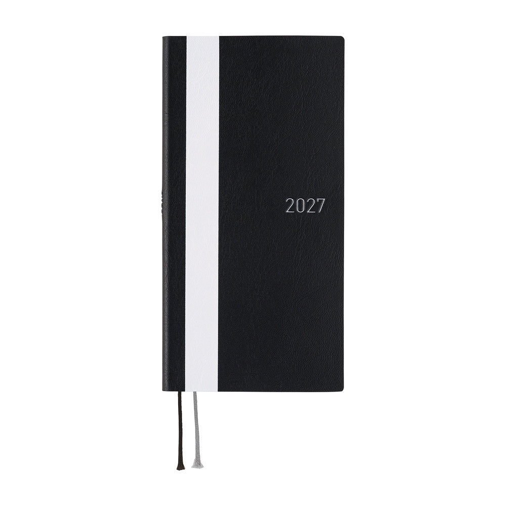 Hobonichi - Weeks White Line: Black - 2027