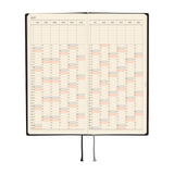 Hobonichi - Weeks White Line: Black - 2027