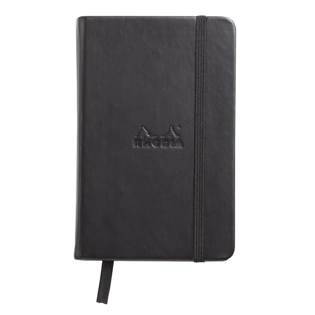 Webnotebook Dotted Anteckningsbok - A6 från Rhodia - Svart anteckningsbok - Tidformera