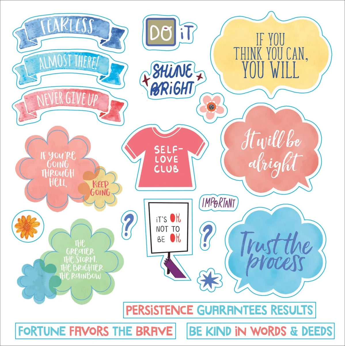 Whatever you say! A words and phrases sticker book - 3 - Peter Pauper Press - Tidformera