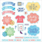 Whatever you say! A words and phrases sticker book - 3 - Peter Pauper Press - Tidformera