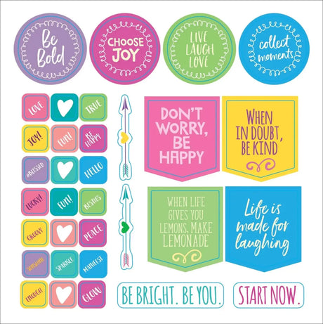 Whatever you say! A words and phrases sticker book - 4 - Peter Pauper Press - Tidformera