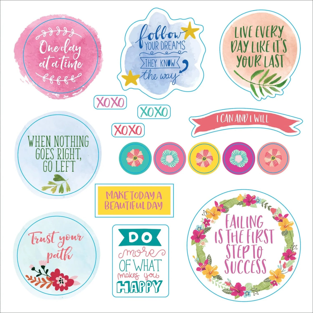 Whatever you say! A words and phrases sticker book - 5 - Peter Pauper Press - Tidformera