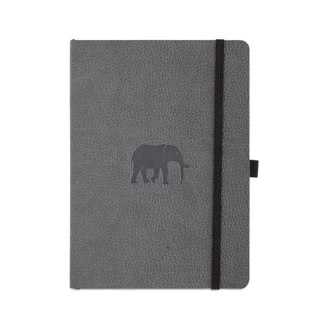 Wildlife A5 Soft cover Dotted Elephant - Dingbats* - Tidformera