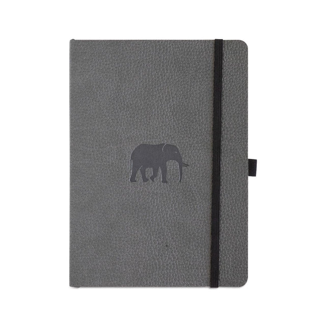 Wildlife A5 Soft cover Dotted Elephant - Dingbats* - Tidformera